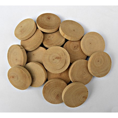 Dřevěné kolečko bez gravírování - buk větvový 100ks