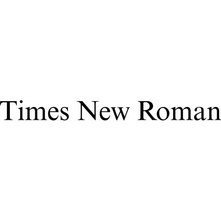 Písmo Times New Roman